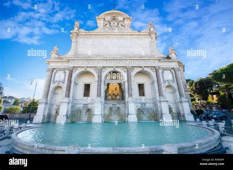 Il Fontanone, The Gianicolo Hill Fountain 